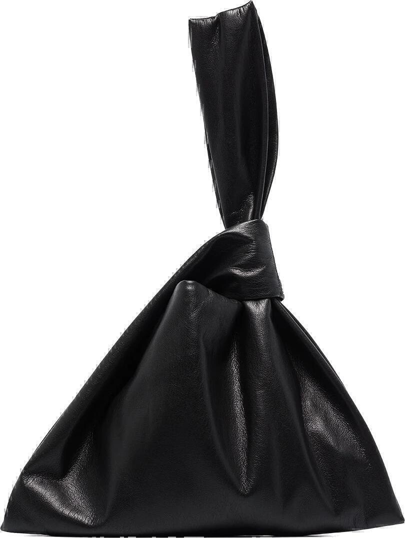 nanushka bag black vegan leather