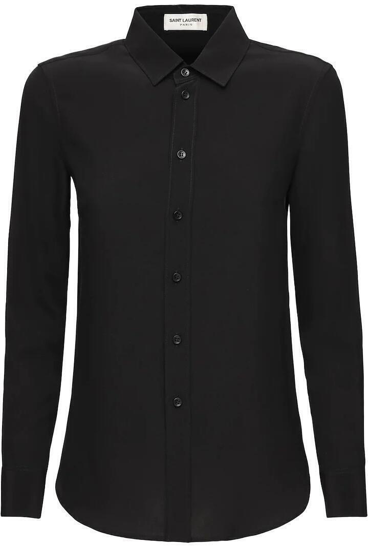 Shirt (Black Crepe) | style