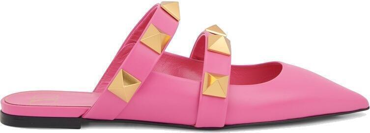 Maxi Mules (Pink Stud) | style