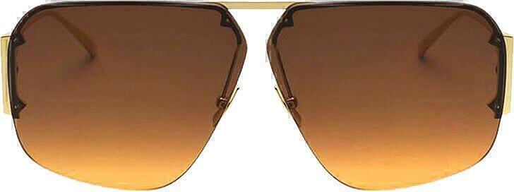 bottegaveneta sunglasses gold bv1065