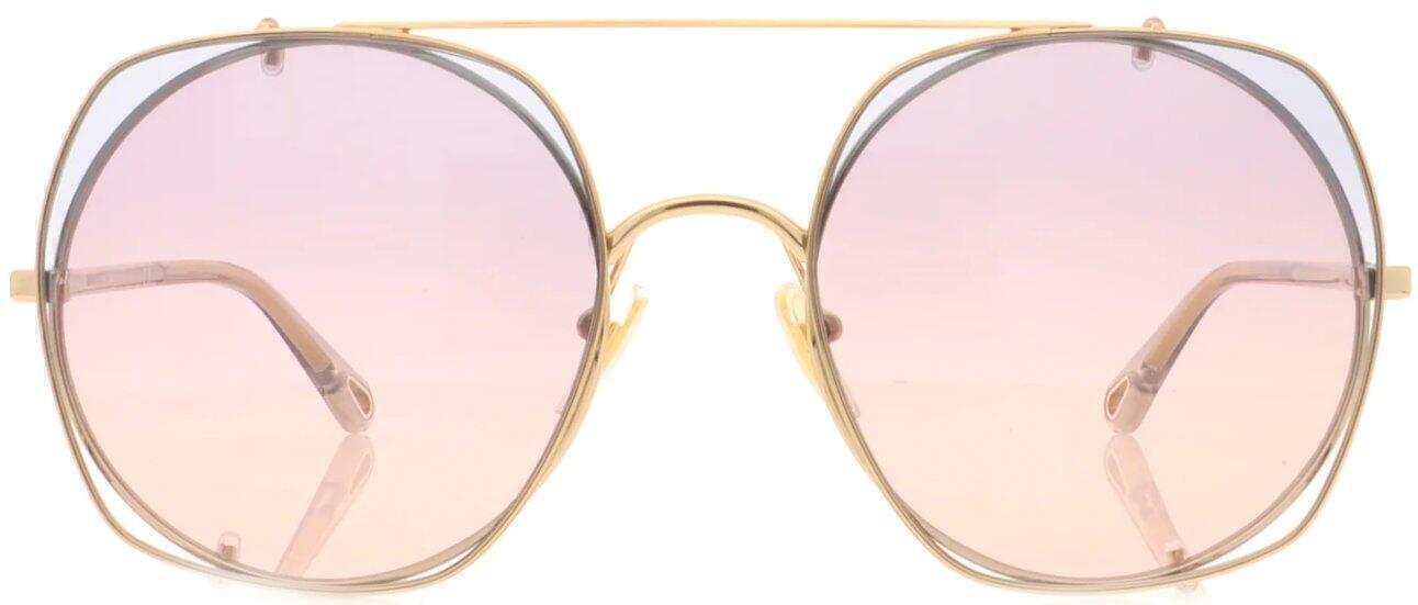 chloe sunglasses gold ch0042
