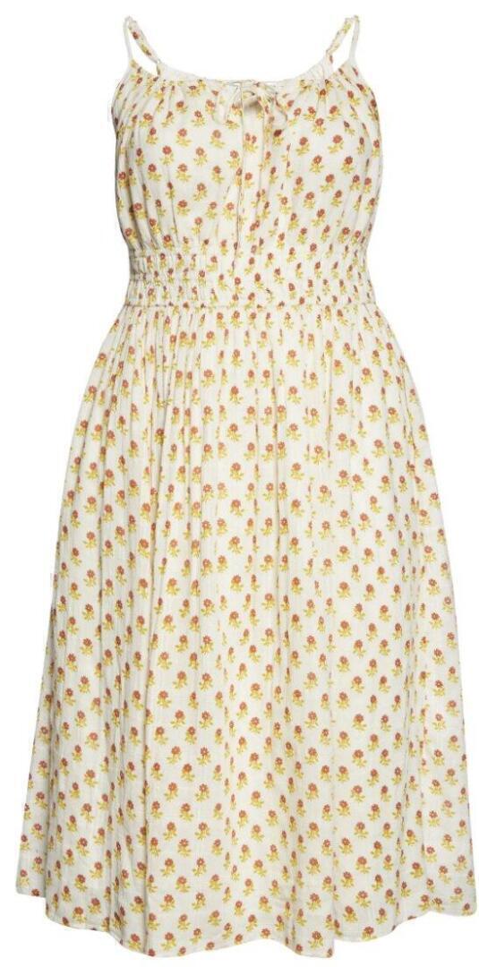 Sophia Midi Dress (Wildflower Block Print) | style