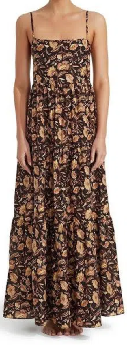 Dress (Brown Floral Print) | style