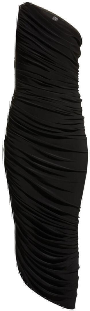 Diana Midi Dress (Black) | style