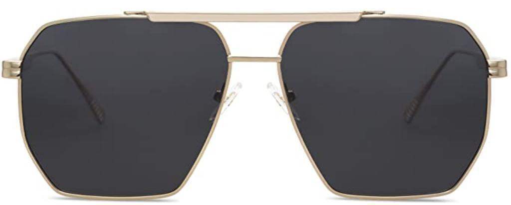 sojos sunglasses black gold SJ1161