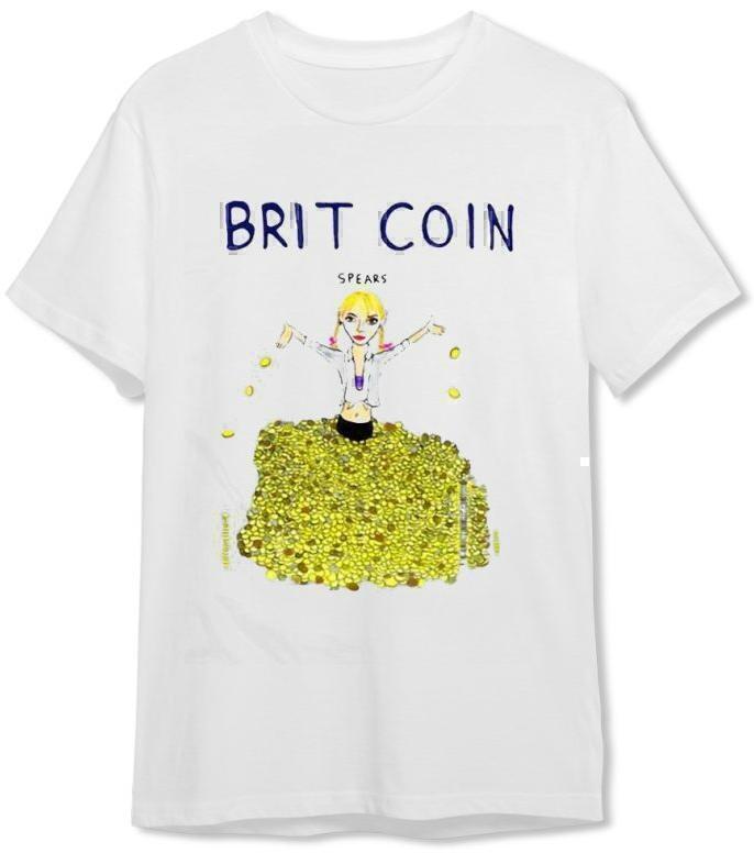 Brit Coin Tee (White) | style