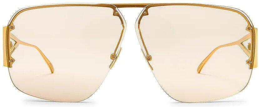 bottegaveneta sunglasses gold BV1065