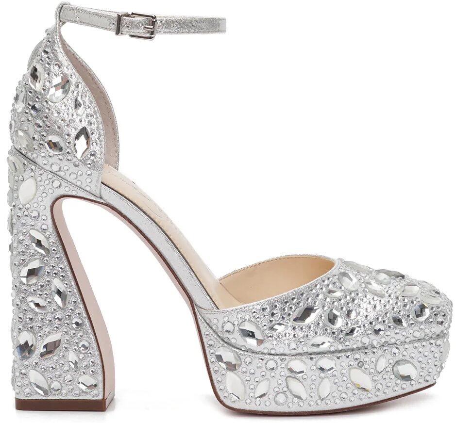 Dreama Platform Sandals (Silver) | style