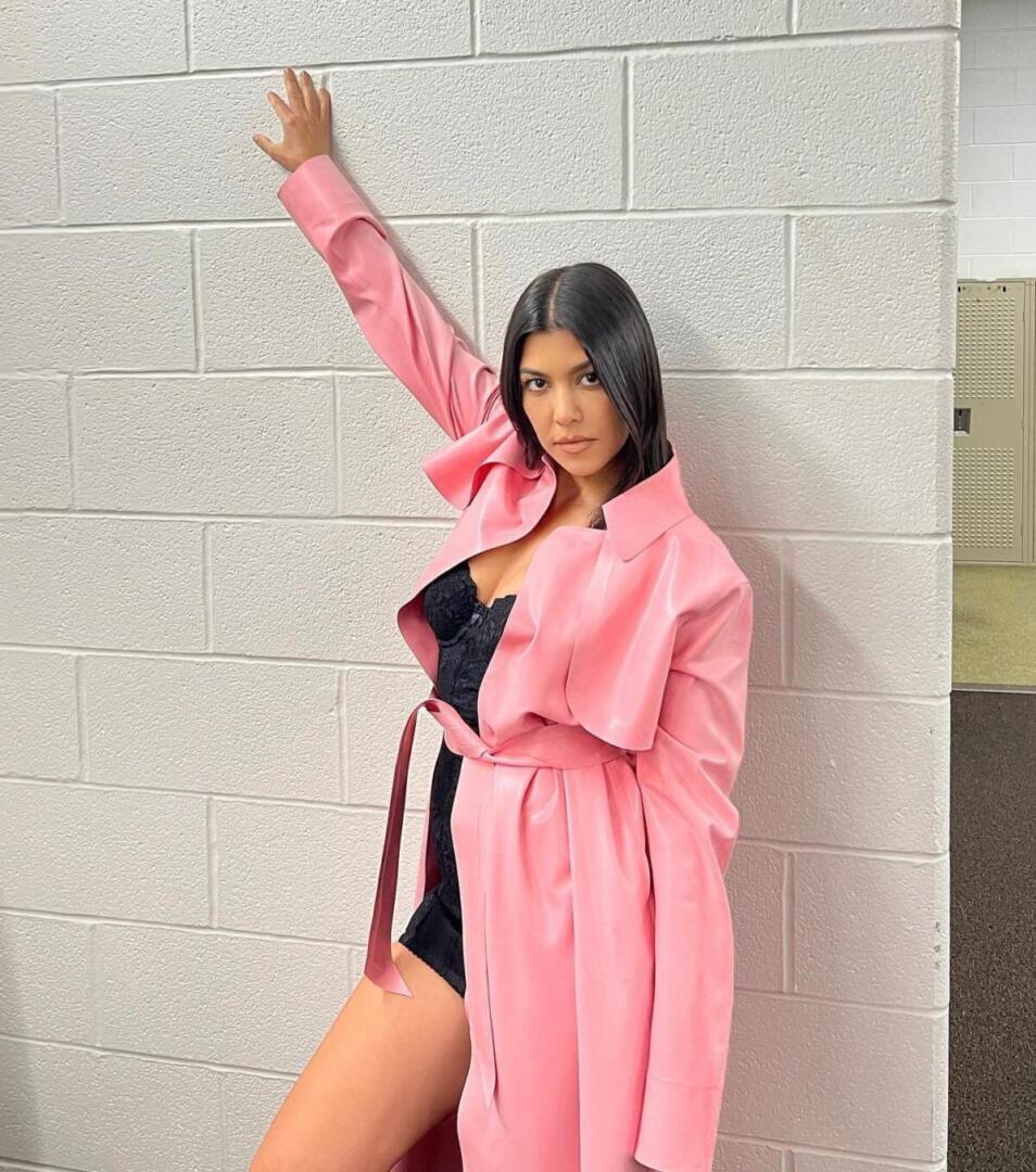 Kourtney Kardashian - Instagram post | Morgan Stewart style