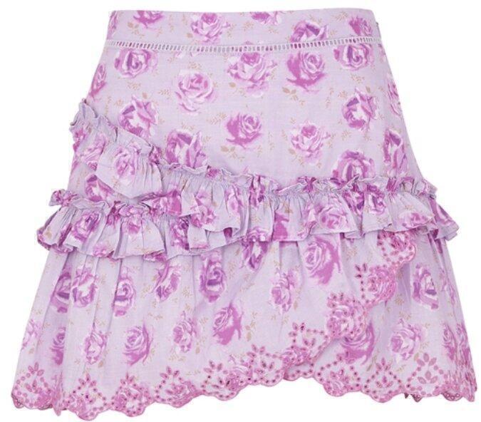 Pernille Mini Skirt (Lilac Fushion) | style