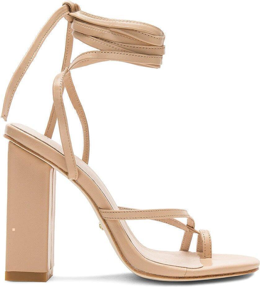 Anthea Heel Sandals (Nude) | style