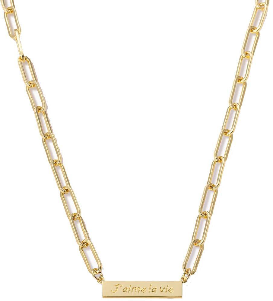 Love Life Necklace (Gold) | style