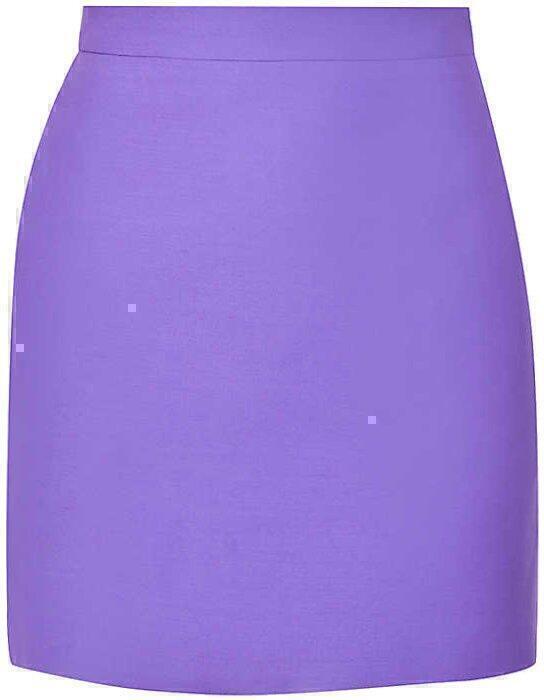 valentino miniskirt rich violet
