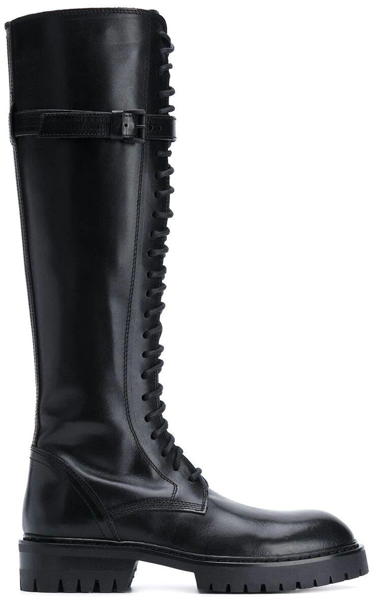Alec Combat Boots (Black, Tall) | style