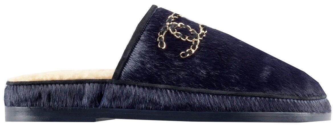 Mules (Navy Suede, CC) | style