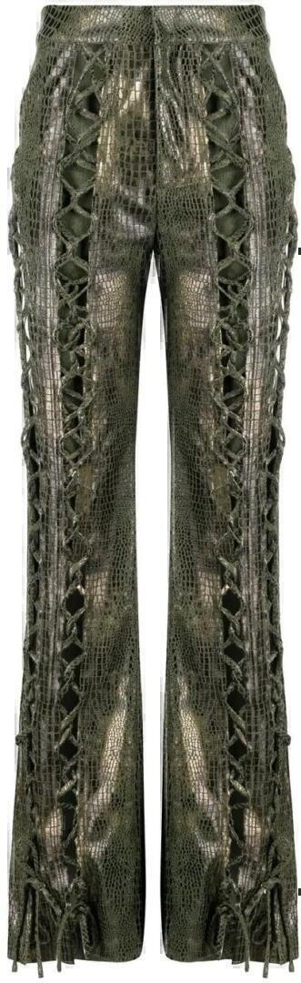 Pants (Black Croc) | style