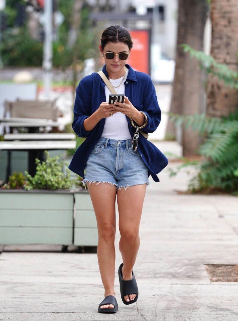 Lucy Hale - Los Angeles, CA | Khloe Kardashian style