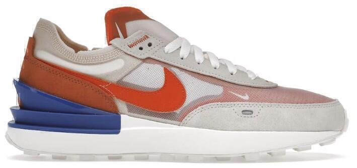 Waffle One Sneakers (White Pearl Orange) | style