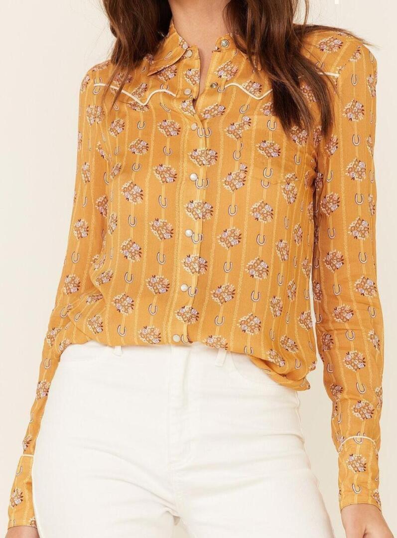 Shirt (Mustard Horseshoe) | style
