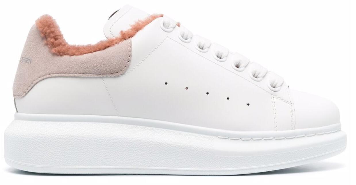 Sneakers (White Blush Suede, Oversized) | style