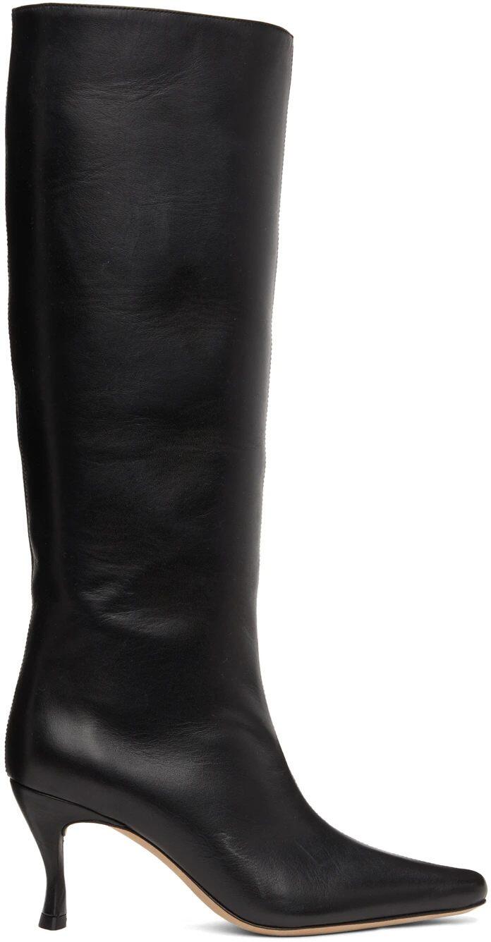 Stevie Boots (Black Leather) | style