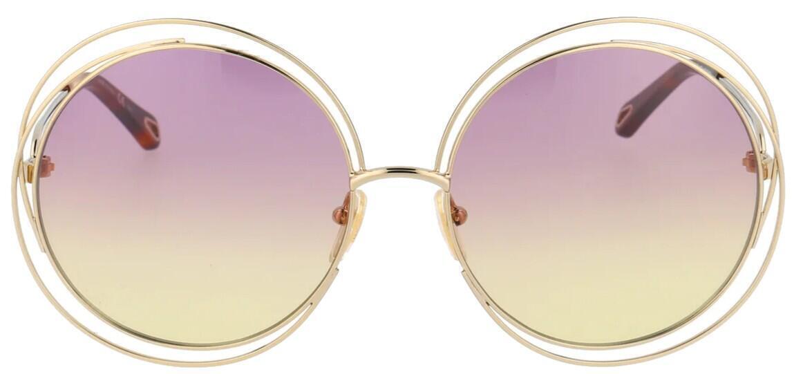 Carlina Sunglasses (Gold Violet, CH0045) | style