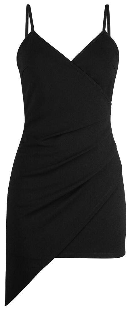 Holidaze Mini Dress (Black) | style