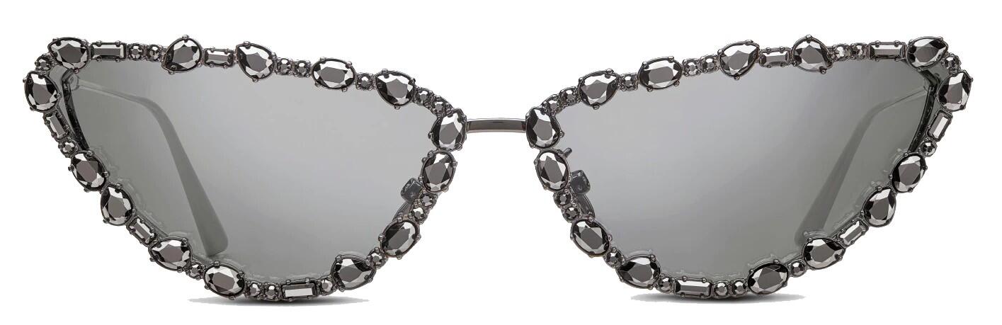 Sunglasses (Jet Hematite Crystals) | style