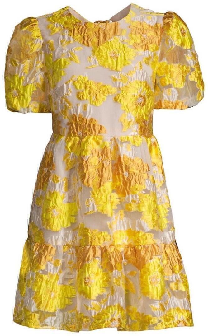 Progressive Mini Dress (Marigold) | style