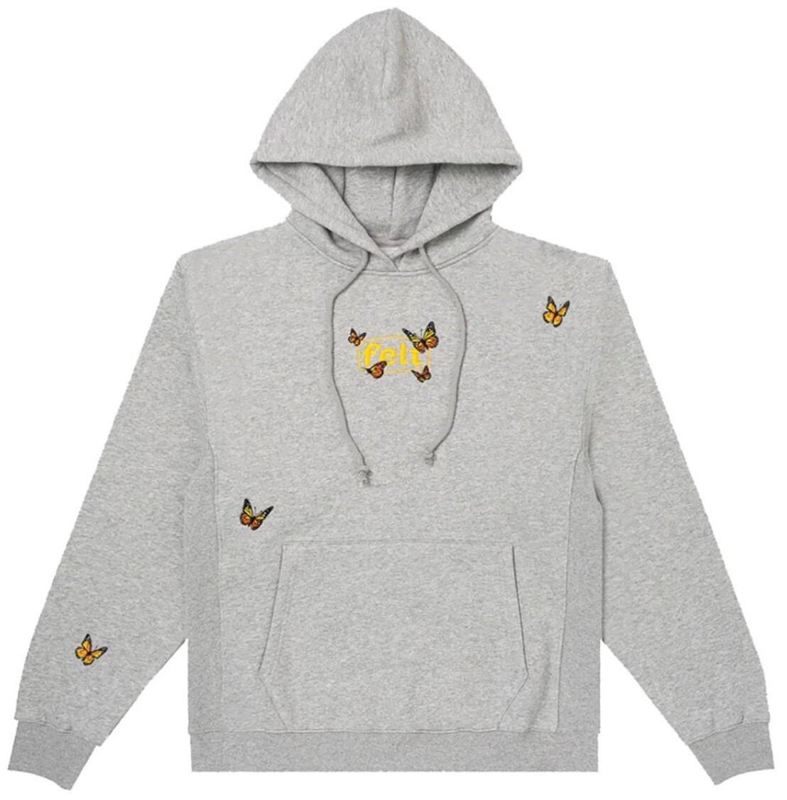 Butterfly Hoodie (Grey) | style