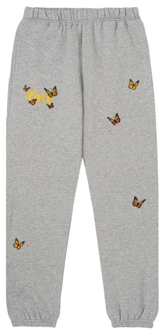 Butterfly Sweatpants (Grey) | style