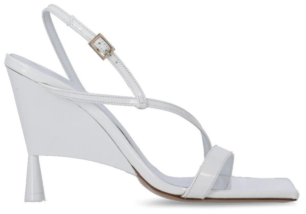 x RHW Rosie 5 Heel Sandals (White) | style