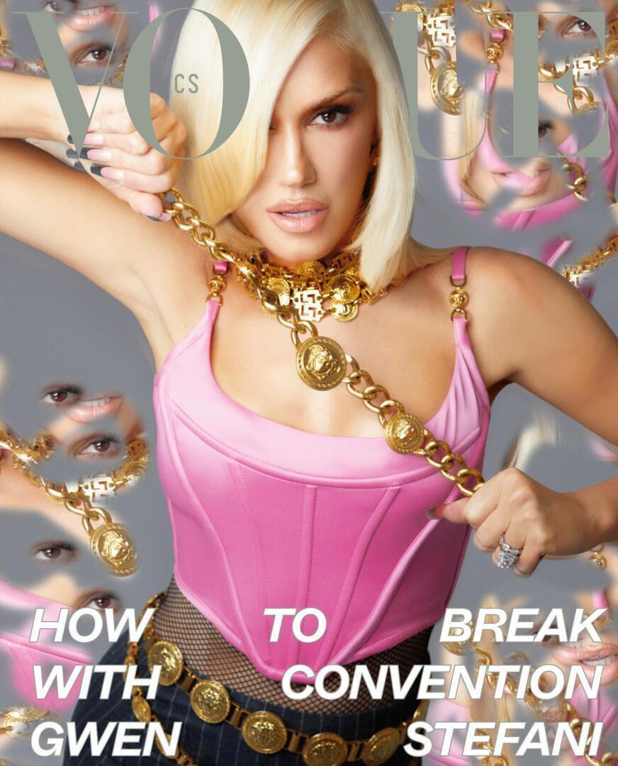 Gwen Stefani - Vogue Czechoslovakia | October 2022 | Crystal Kung Minkoff style