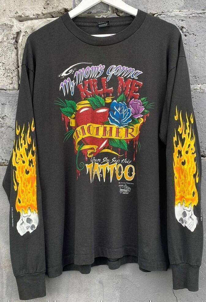 Sweatshirt (Black Vintage, 1990) | style