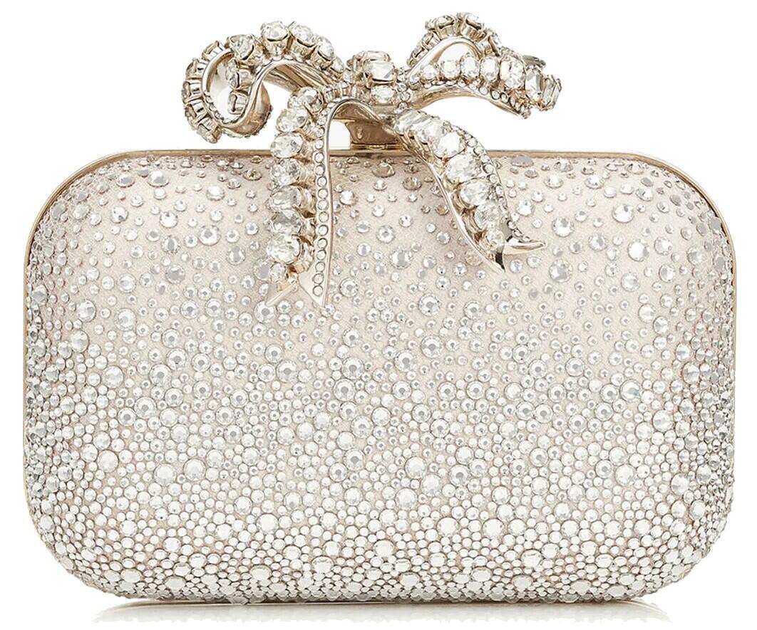 Cloud Clutch (Ballet Pink Sprinkled Crystals) | style