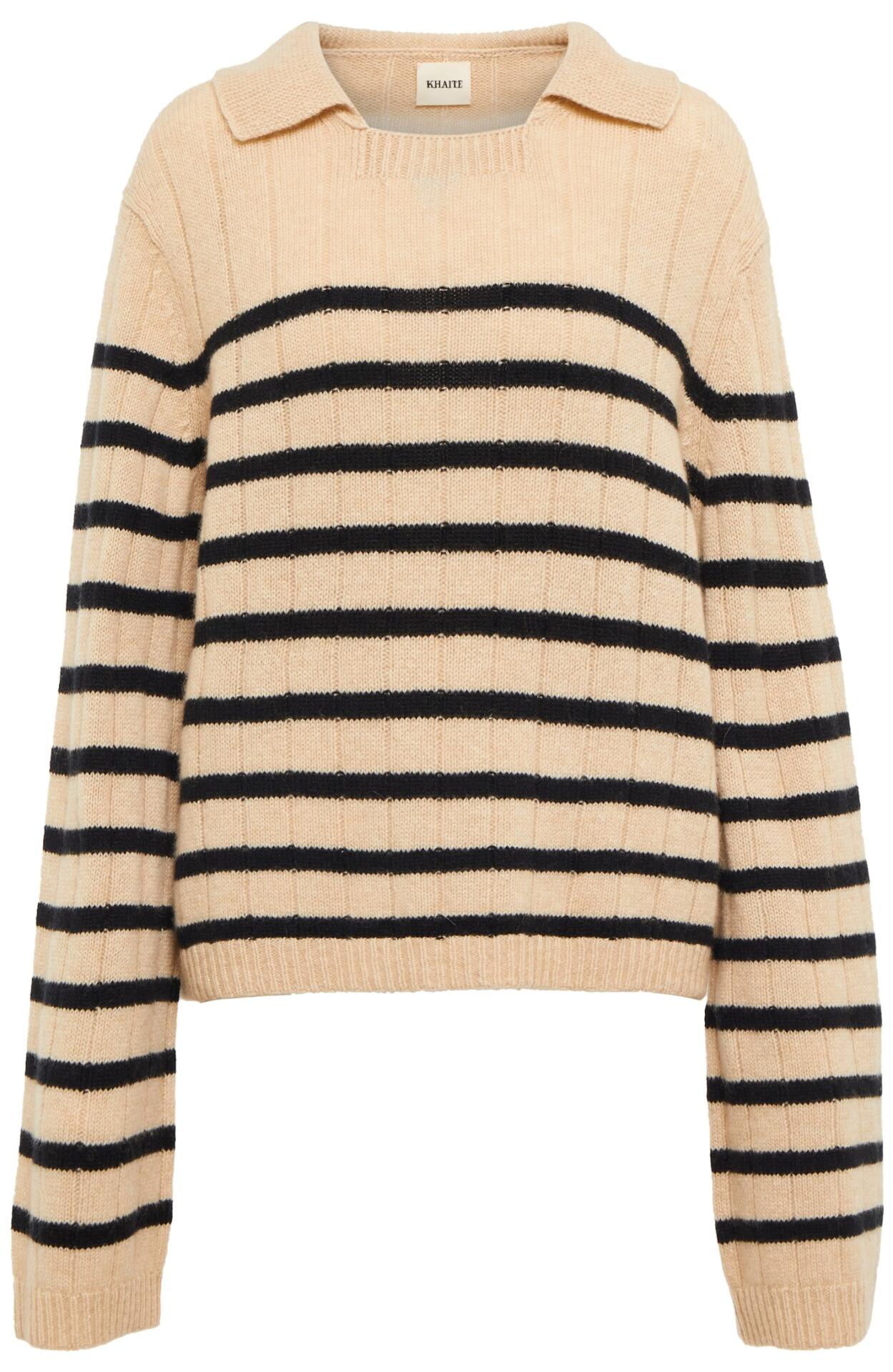 Mateo Sweater (Butter Black Stripe) | style