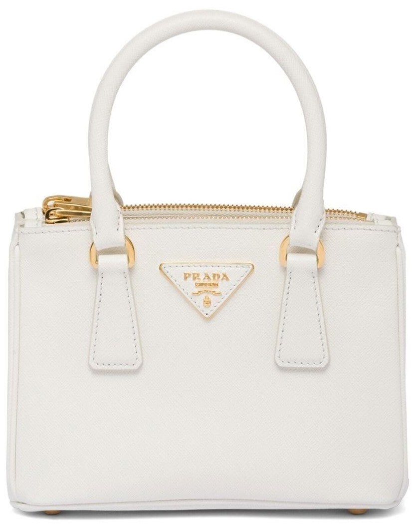 Galleria Bag (White Gold, Micro) | style