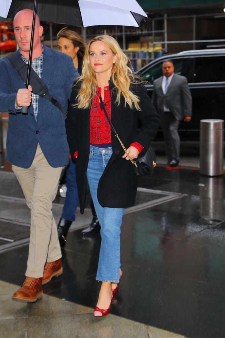 Reese Witherspoon - New York, NY | Chrishell Stause style