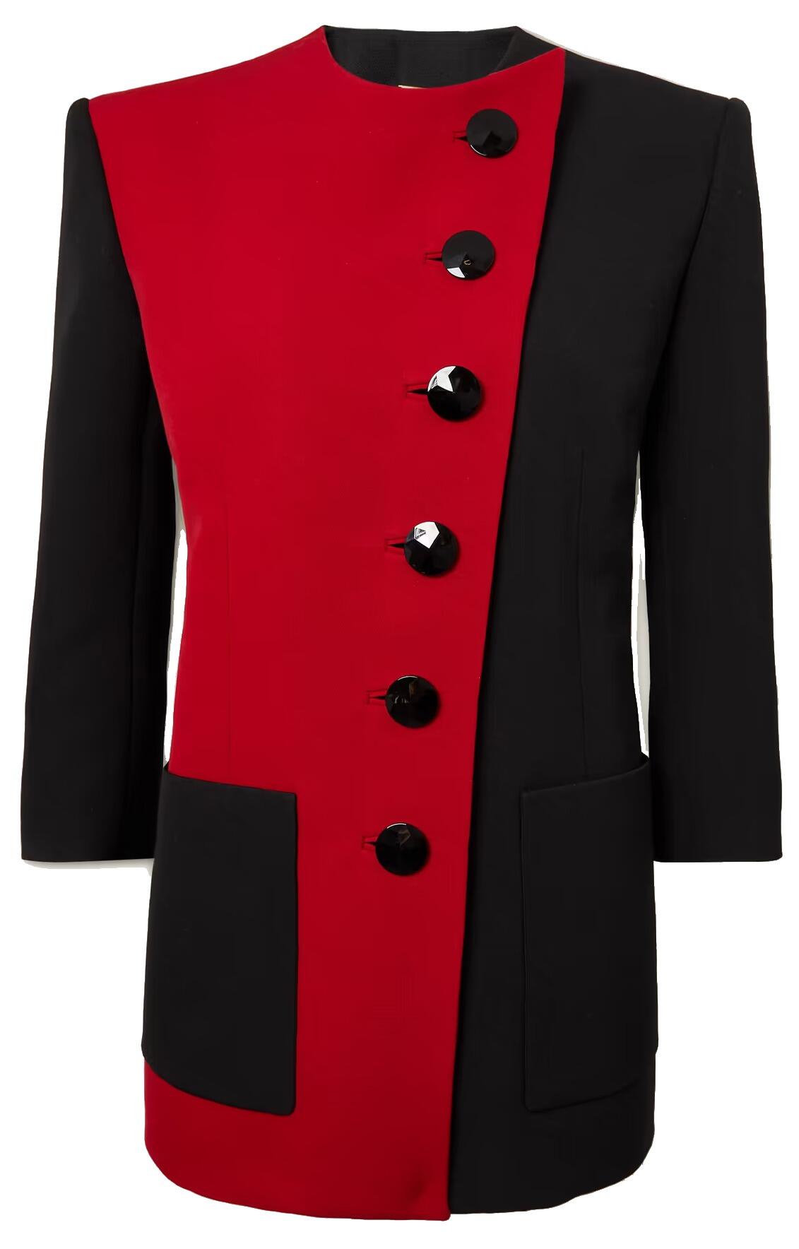 Jacket (Black Red Two Tone) | style
