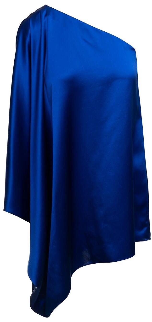 Mini Dress (Blue Silk) | style