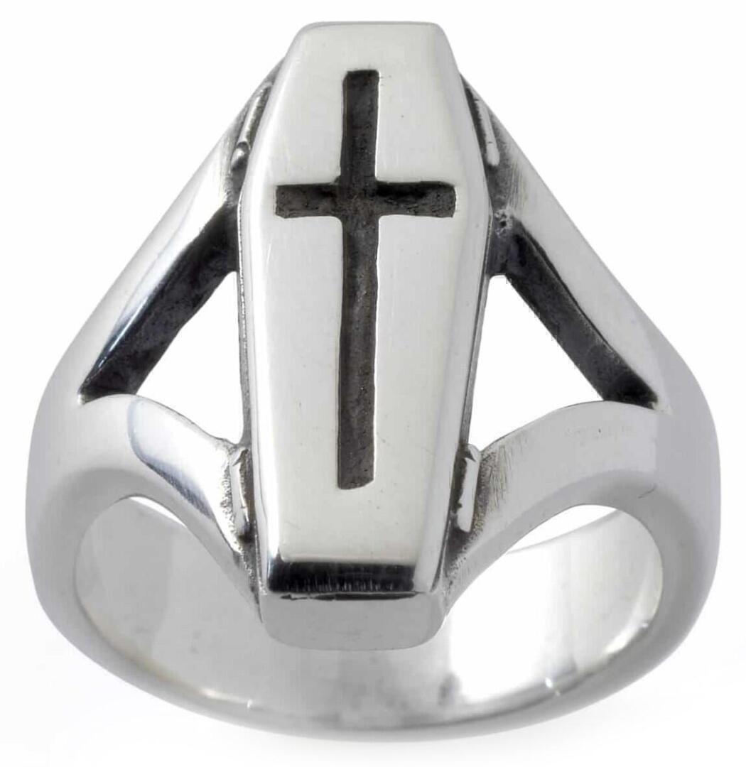 Coffin Ring (Sterling Silver) | style