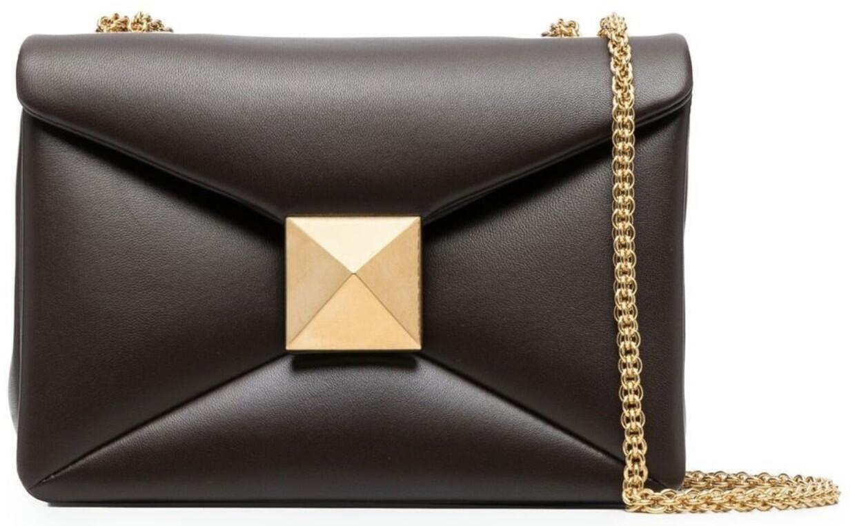 One Stud Bag (Black Gold Chain) | style