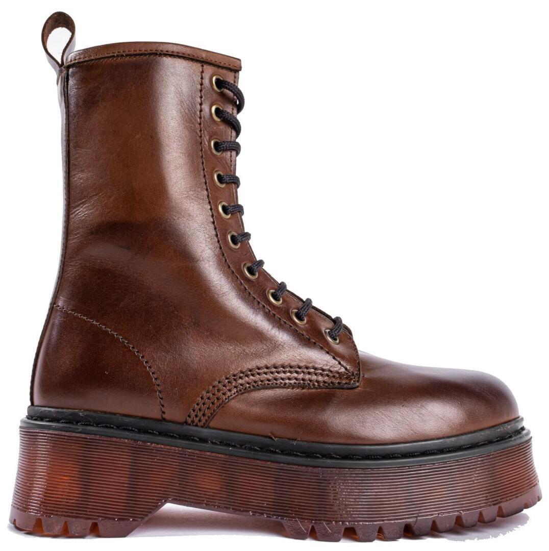 Thea Boots (Brown Leather) | style