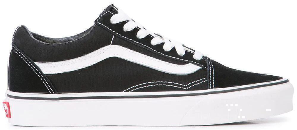 Old Skool Sneakers (Black White) | style