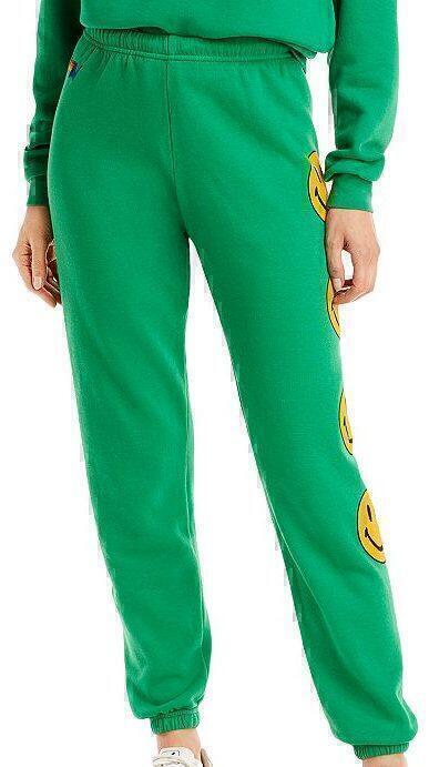 Smiley Sweatpants (Kelly Green) | style