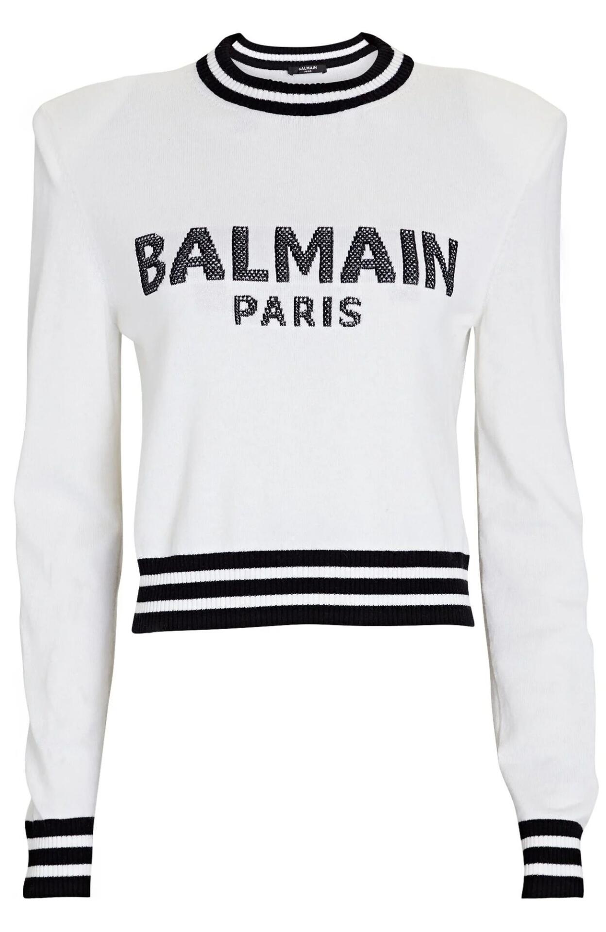 Sweater (White Black Wool Cashmere) | style