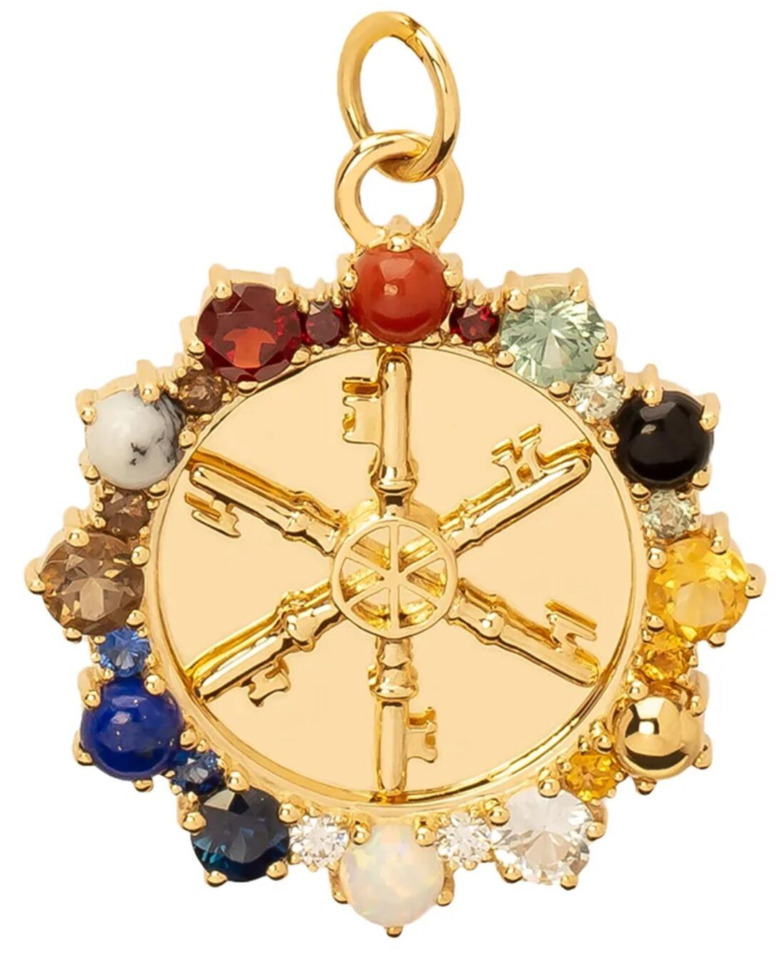 Aether Medallion (Yellow Gold) | style