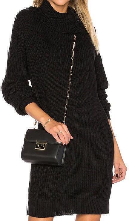 Christina Midi Dress (Black) | style