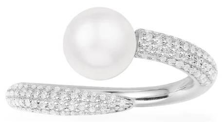 Open Ring (Silver Pearl) | style