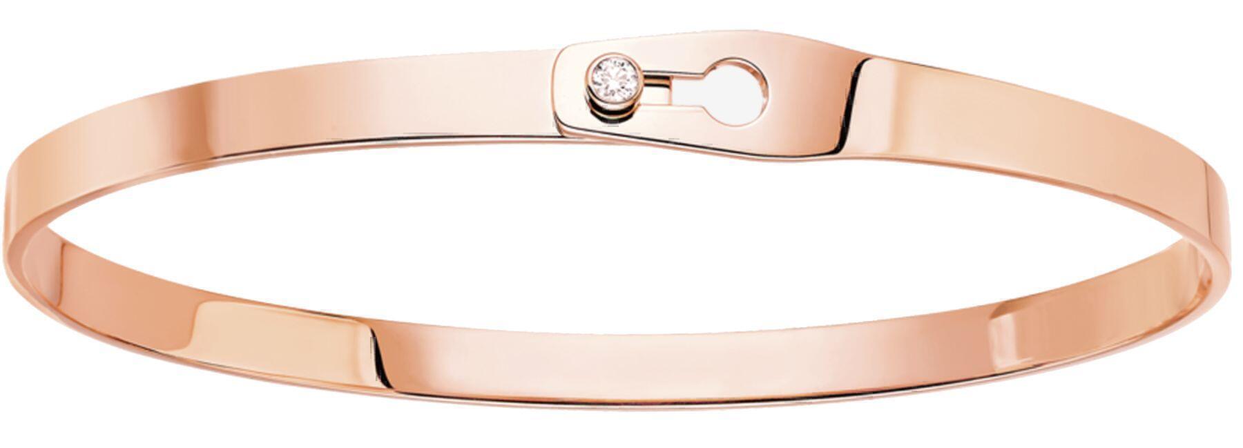 Serrure Bracelet (Pink Gold) | style